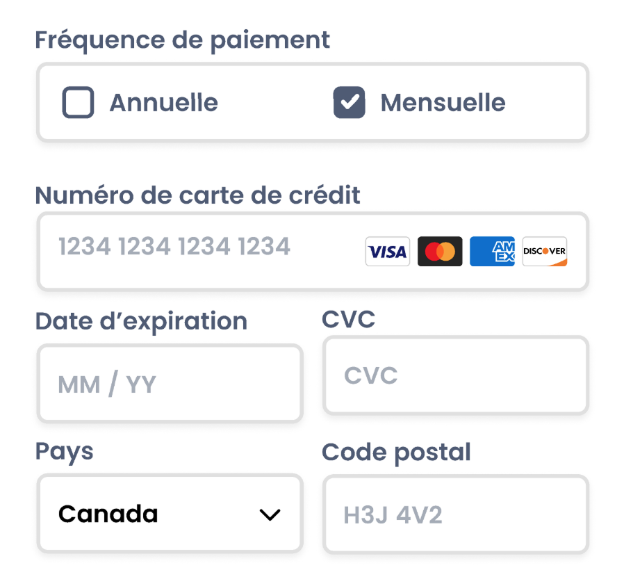 Four random themes with images